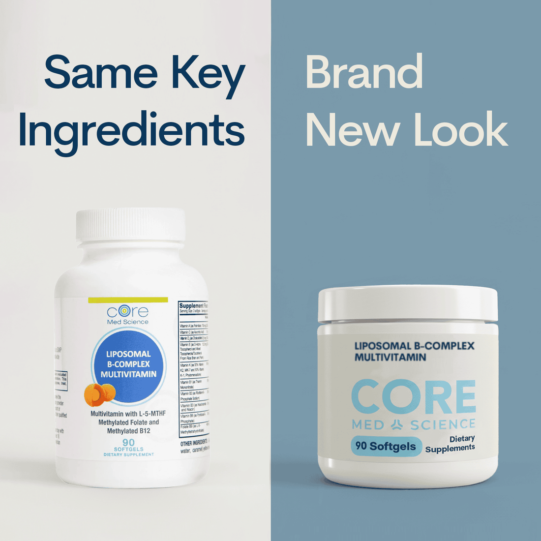 Liposomal Active B-Complex Multivitamin Softgels with Minerals