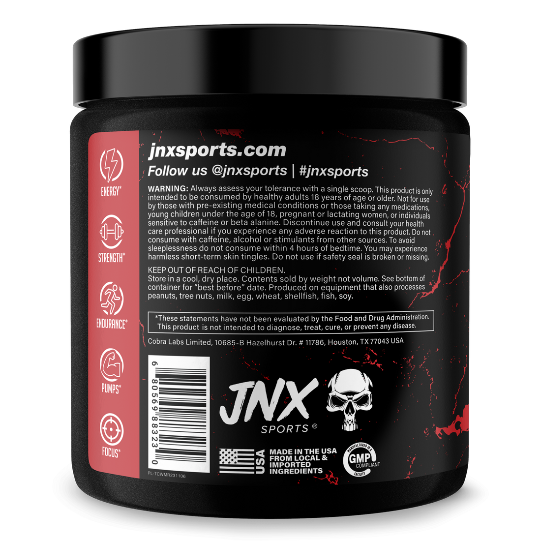Pre-Workout Powder for Fitness Training