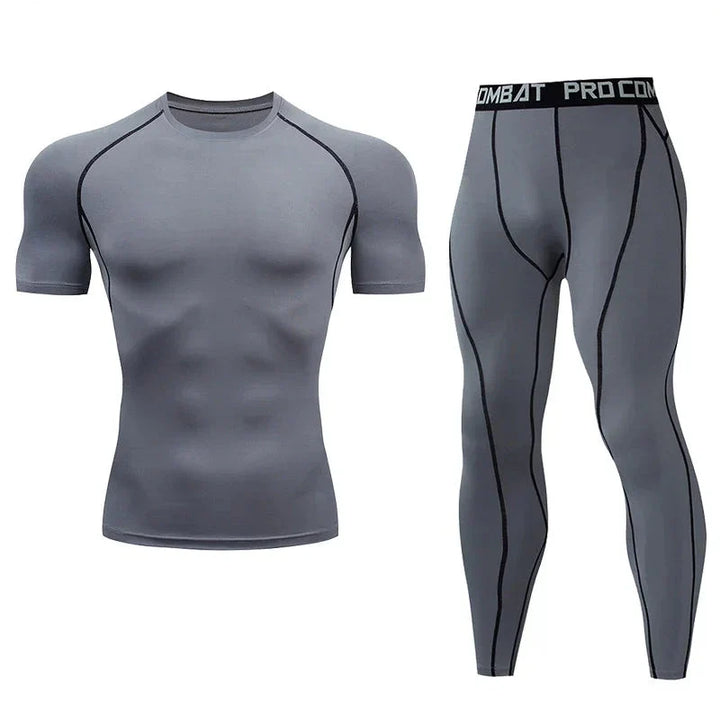 Men's Compression Fitness Gear for Gym Training