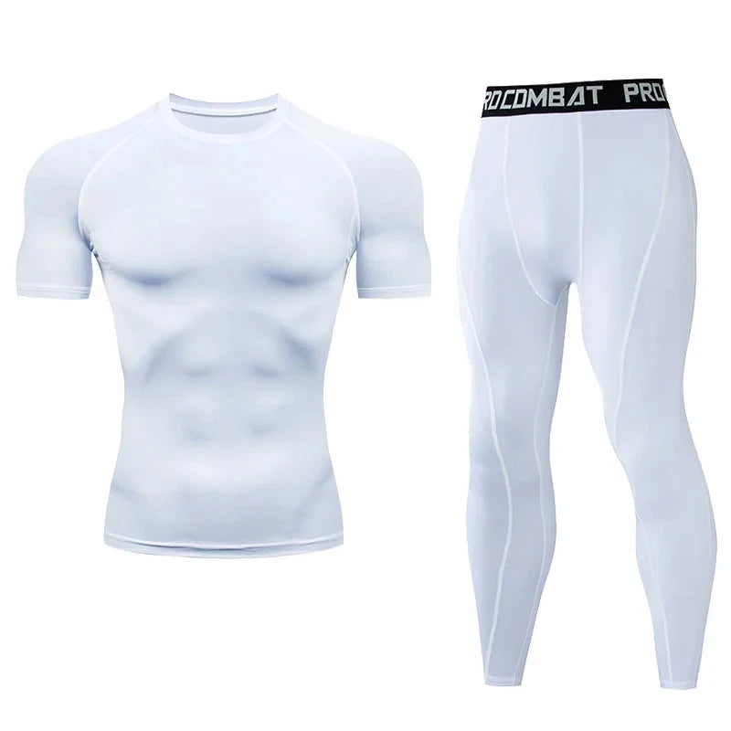 Men's Compression Fitness Gear for Gym Training