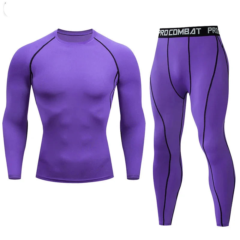 Men's Compression Fitness Gear for Gym Training