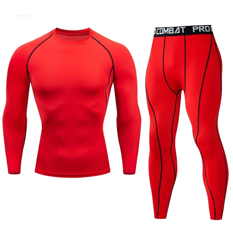 Men's Compression Fitness Gear for Gym Training