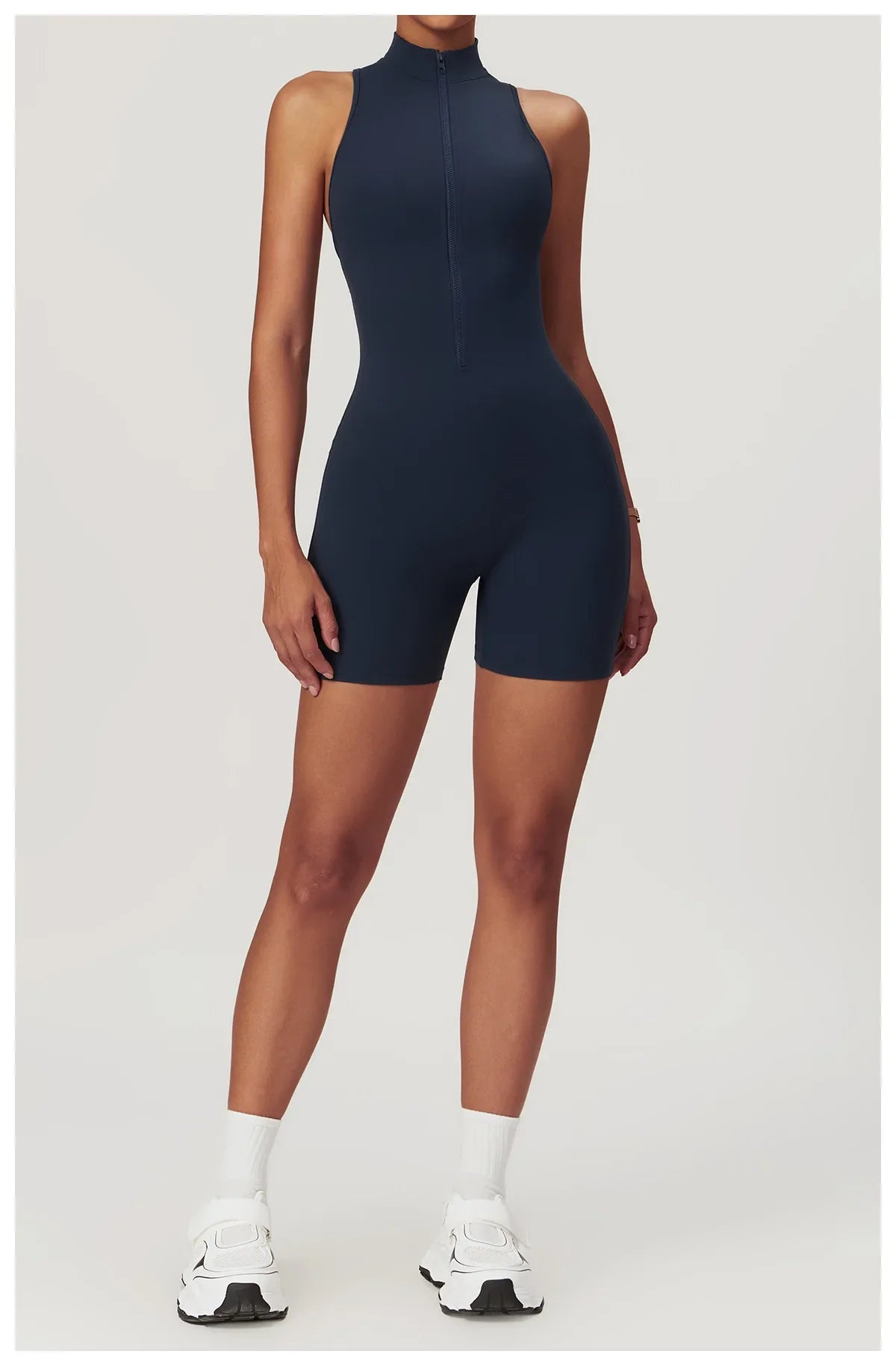 Women's Sleeveless Slim Fit Activewear Jumpsuit
