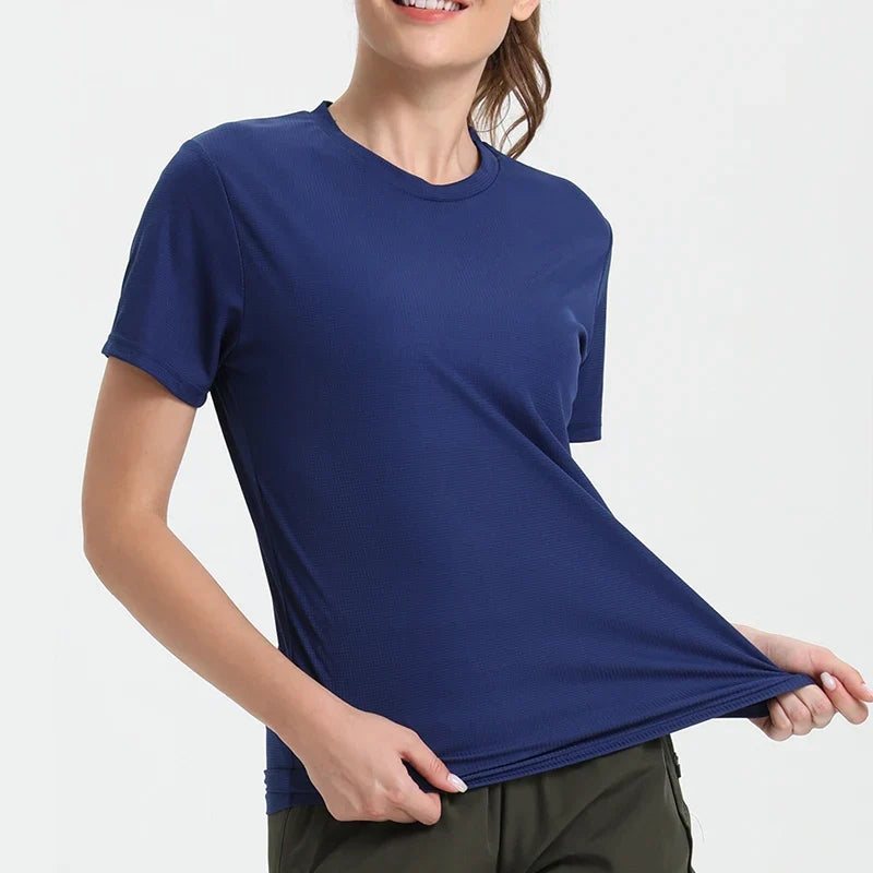 Women's Quick-Dry Compression T-Shirt for Gym Running