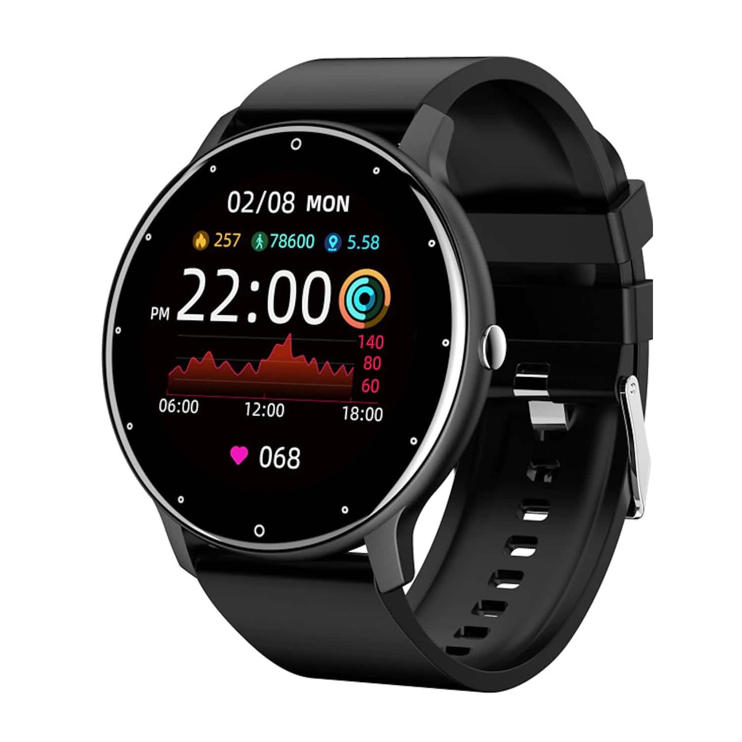 Smart Watch 1.28-Inch Fitness Running Tracker