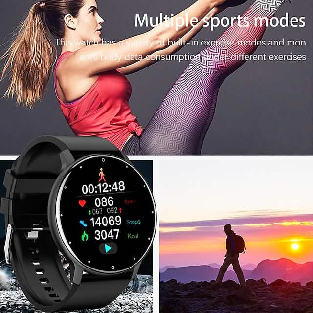 Smart Watch 1.28-Inch Fitness Running Tracker